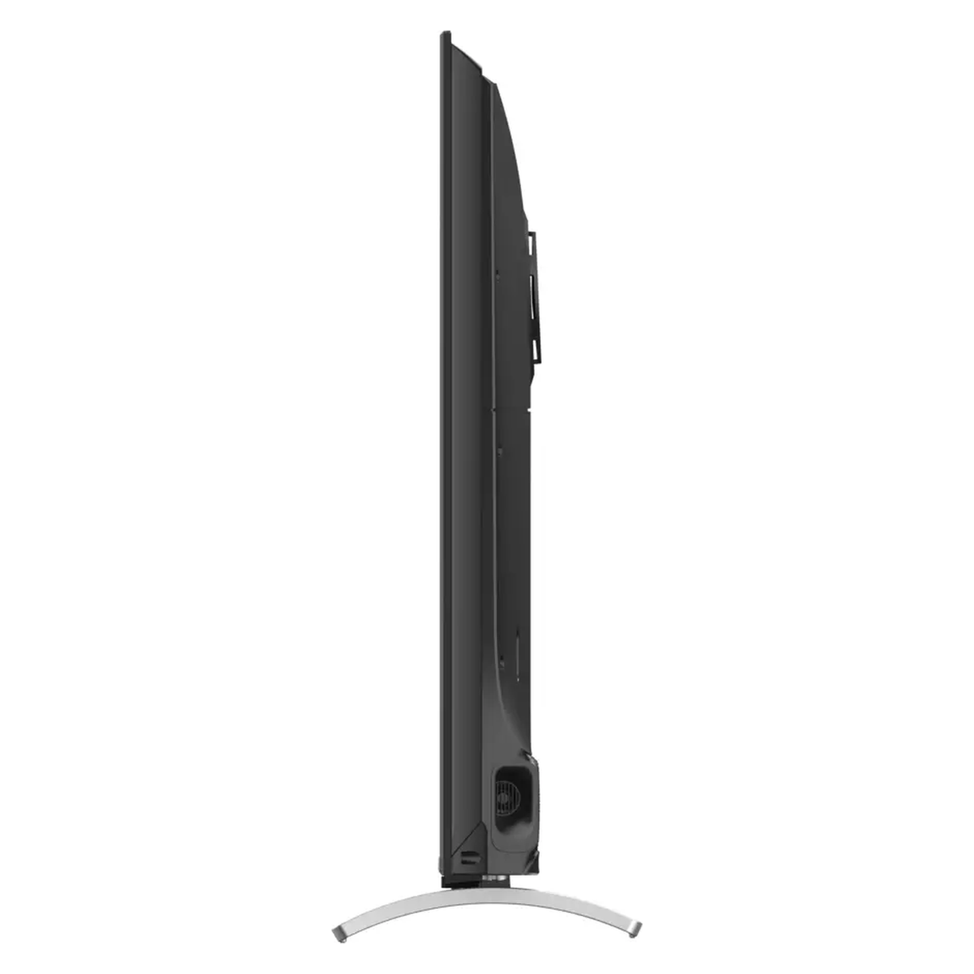 Panasonic TN-55W97CE7S Mini-LED-Fernseher Seitenansicht, schlankes Profil