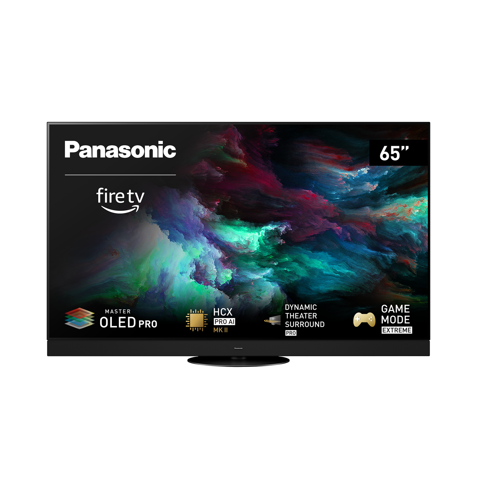 Panasonic TV-65Z90AEK OLED-Fernseher Displayansicht 2 mit Ausstattungsübersicht