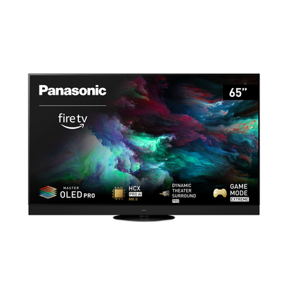 Panasonic TV-65Z90AEK OLED-Fernseher Displayansicht 2 mit Ausstattungsübersicht