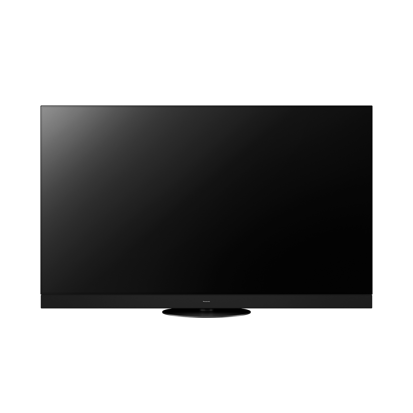 Panasonic TV-65Z90AEK OLED-Fernseher Frontansicht bei ausgeschaltetem Bildschirm
