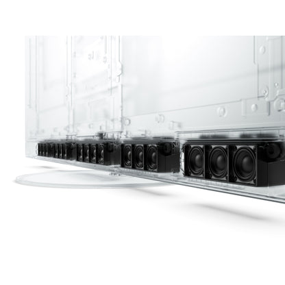 Panasonic TV-65Z95AEK OLED-Fernseher Detailansicht des integrierten Lautsprechersystems
