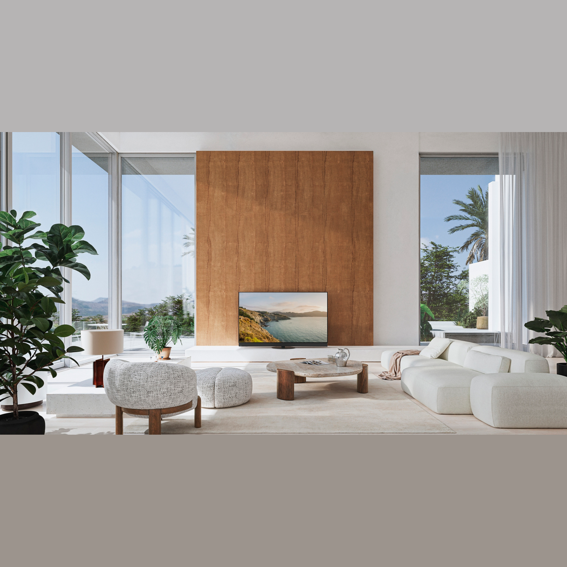 Panasonic TV-65Z95BEKA OLED Fernseher Lifestyle Wohnzimmer