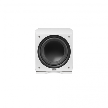 Paradigm Defiance S10 Subwoofer Frontansicht, Satin White