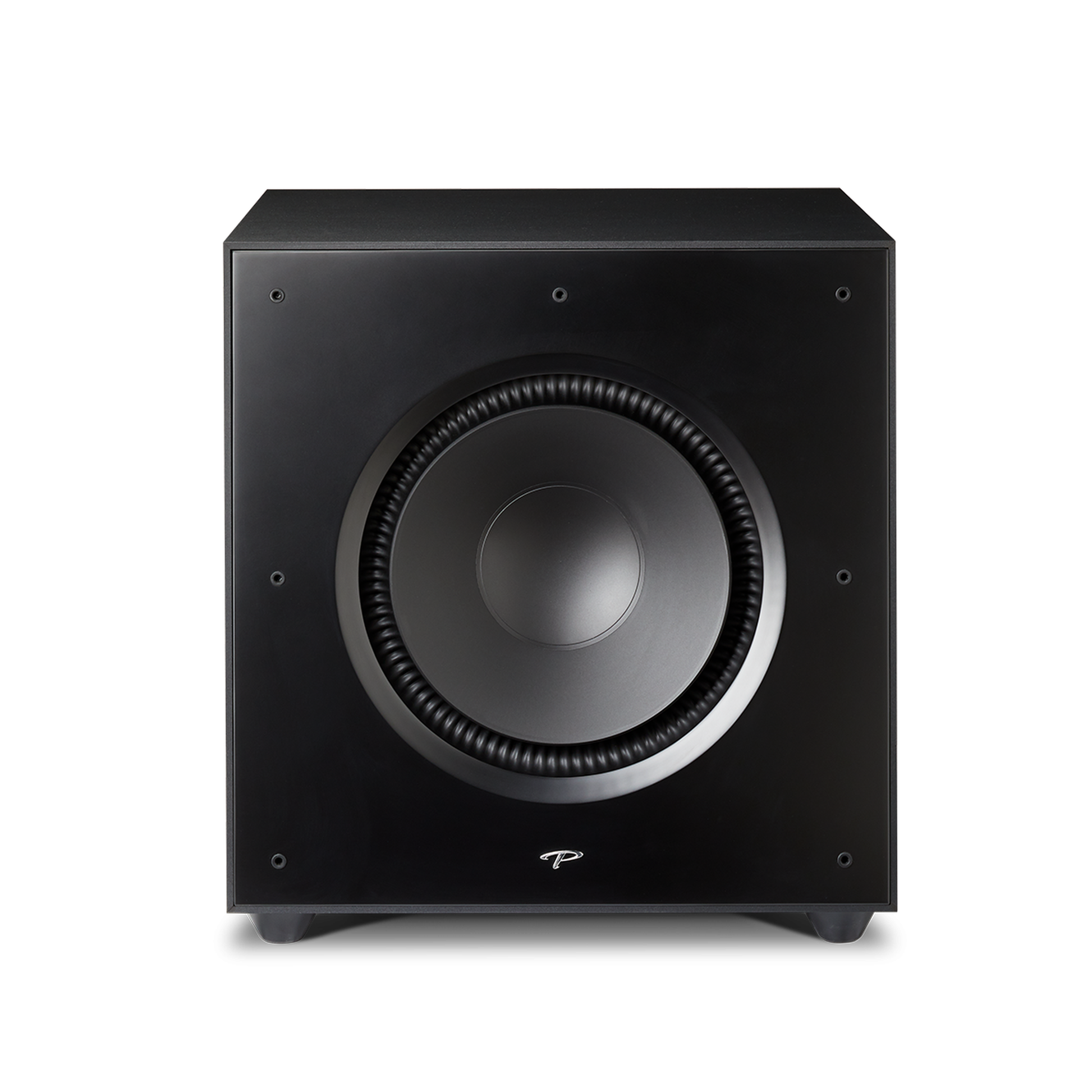 Paradigm Defiance X15 Subwoofer Frontansicht, Black Satin