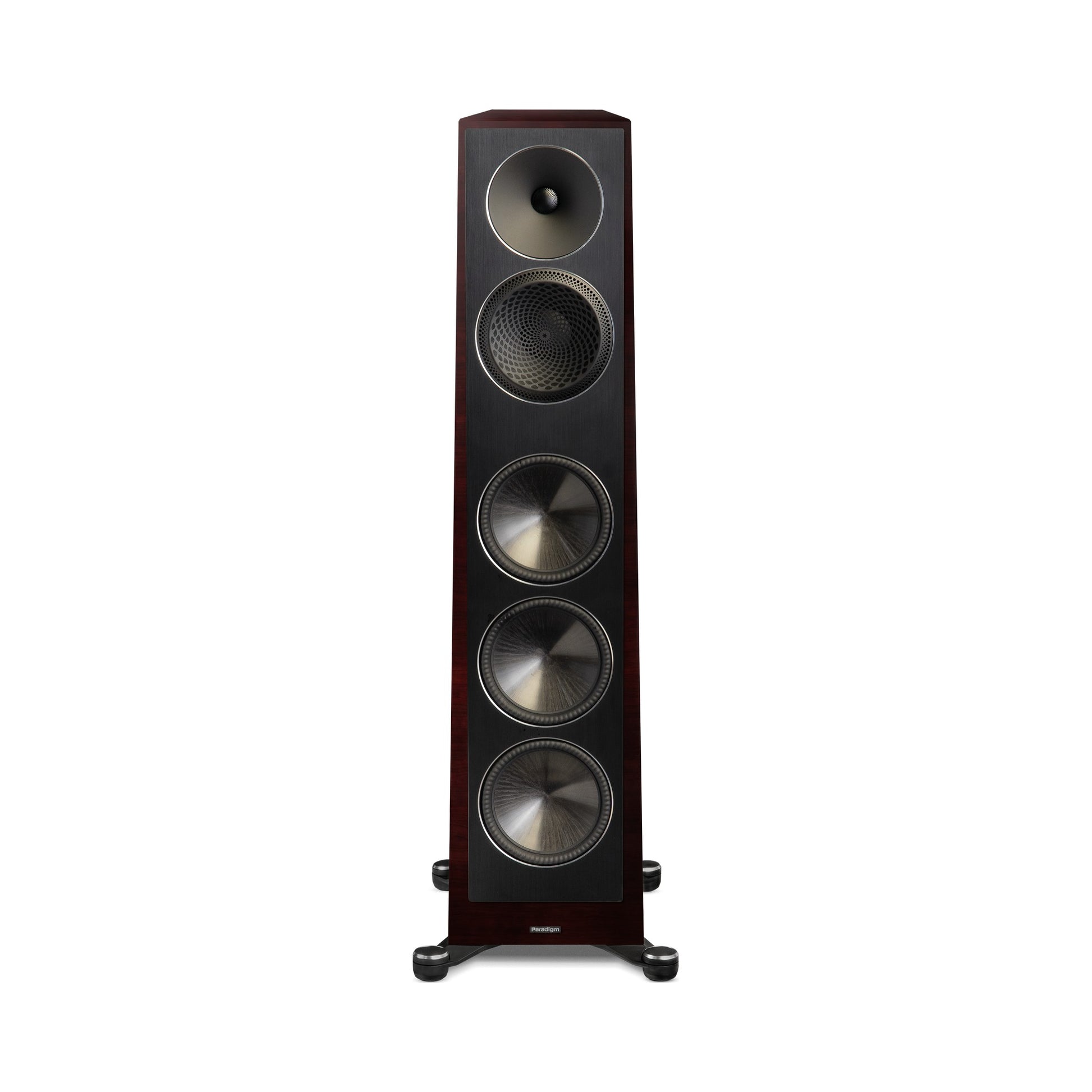 Paradigm Founder 100F Standlautsprecher Frontansicht, Midnight Cherry
