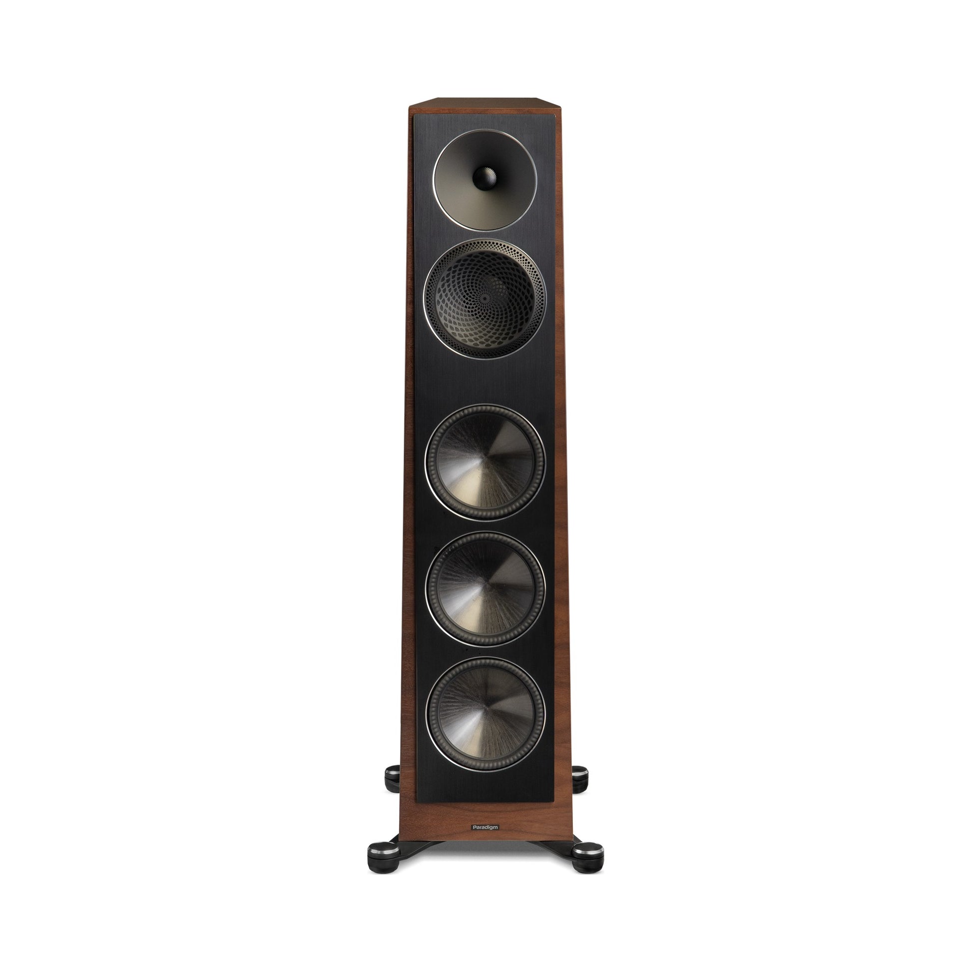 Paradigm Founder 100F Standlautsprecher Frontansicht, Walnut