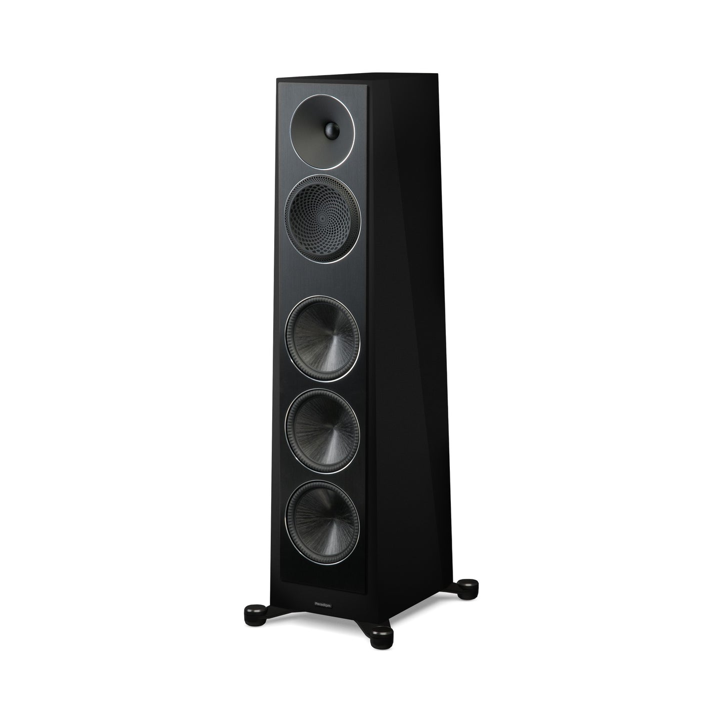 Paradigm Founder 100F Standlautsprecher Schrägansicht, Black Gloss