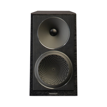 Paradigm Founder 40B Regallautsprecher Frontansicht ohne Standfuss, Black Walnut