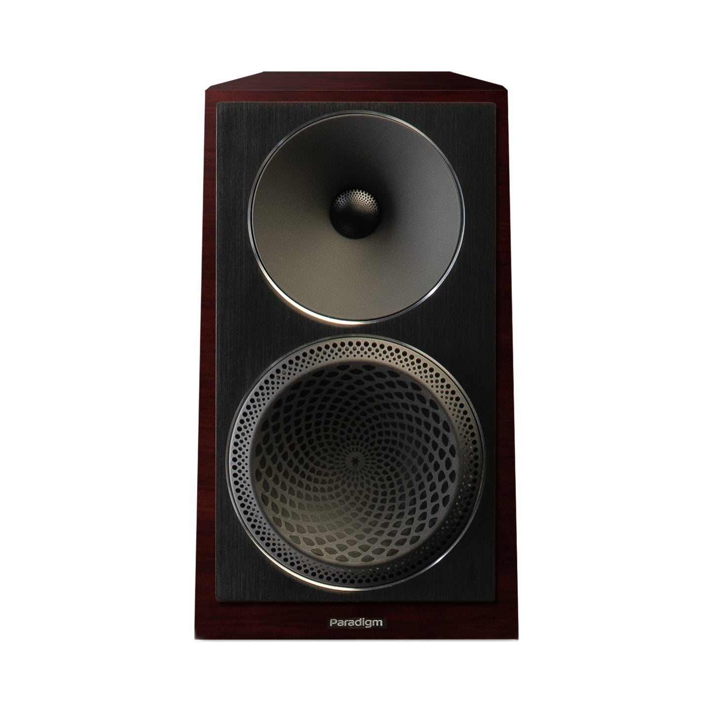 Paradigm Founder 40B Regallautsprecher Frontansicht ohne Standfuss, Midnight Cherry