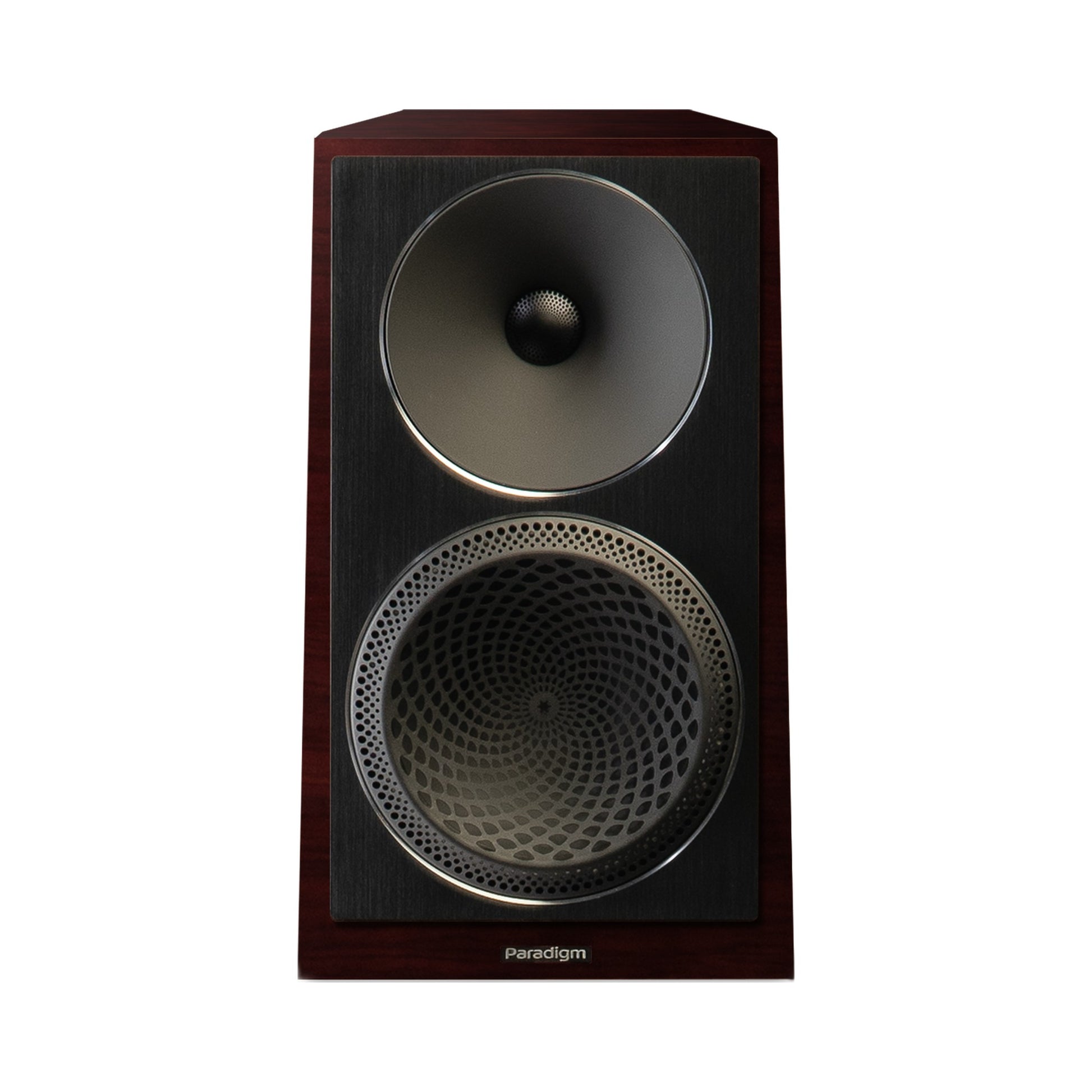 Paradigm Founder 40B Regallautsprecher Frontansicht ohne Standfuss, Midnight Cherry