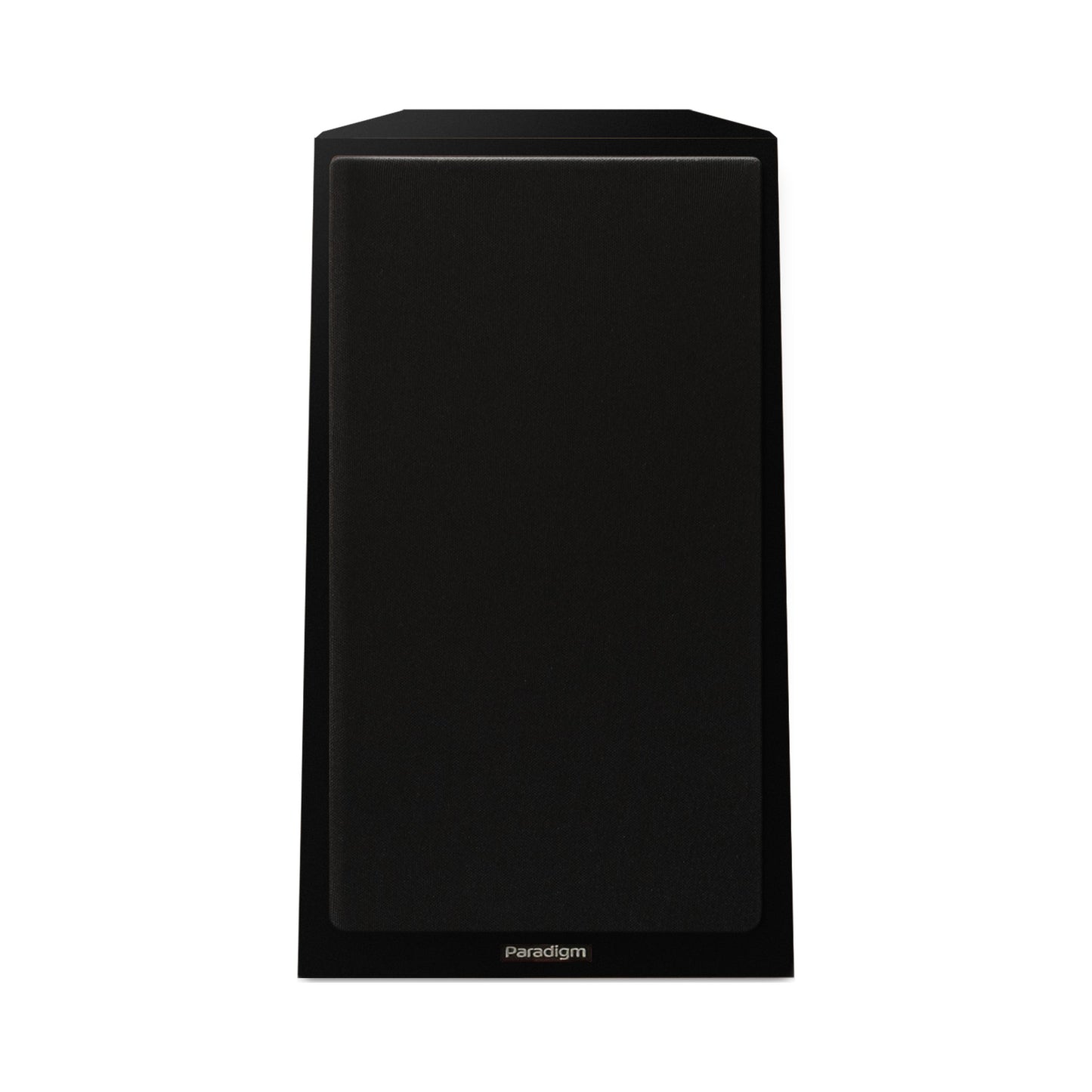 Paradigm Founder 40B Regallautsprecher Frontansicht mit montierter Abdeckung ohne Standfuss, Black Gloss