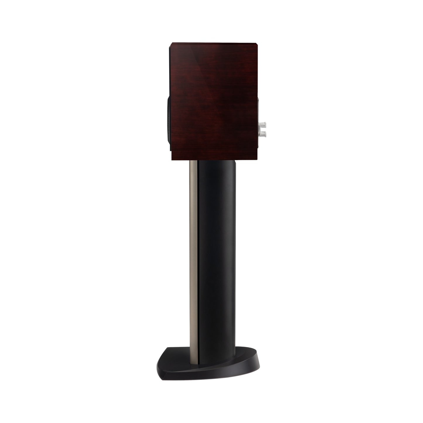 Paradigm Founder 40B Regallautsprecher Seitenansicht auf Standfuss, Midnight Cherry