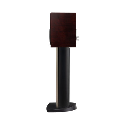 Paradigm Founder 40B Regallautsprecher Seitenansicht auf Standfuss, Midnight Cherry