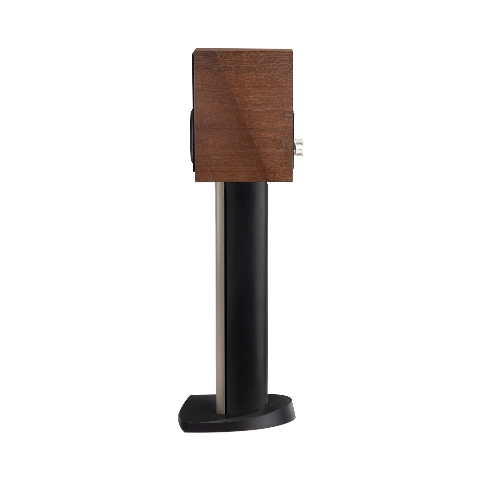 Paradigm Founder 40B Regallautsprecher Seitenansicht auf Standfuss, Walnut