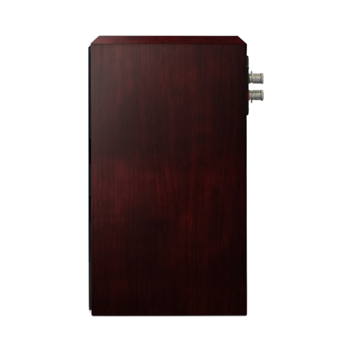 Paradigm Founder 70LCR Lautsprecher Seitenansicht aufrecht aufgestellt, Midnight Cherry