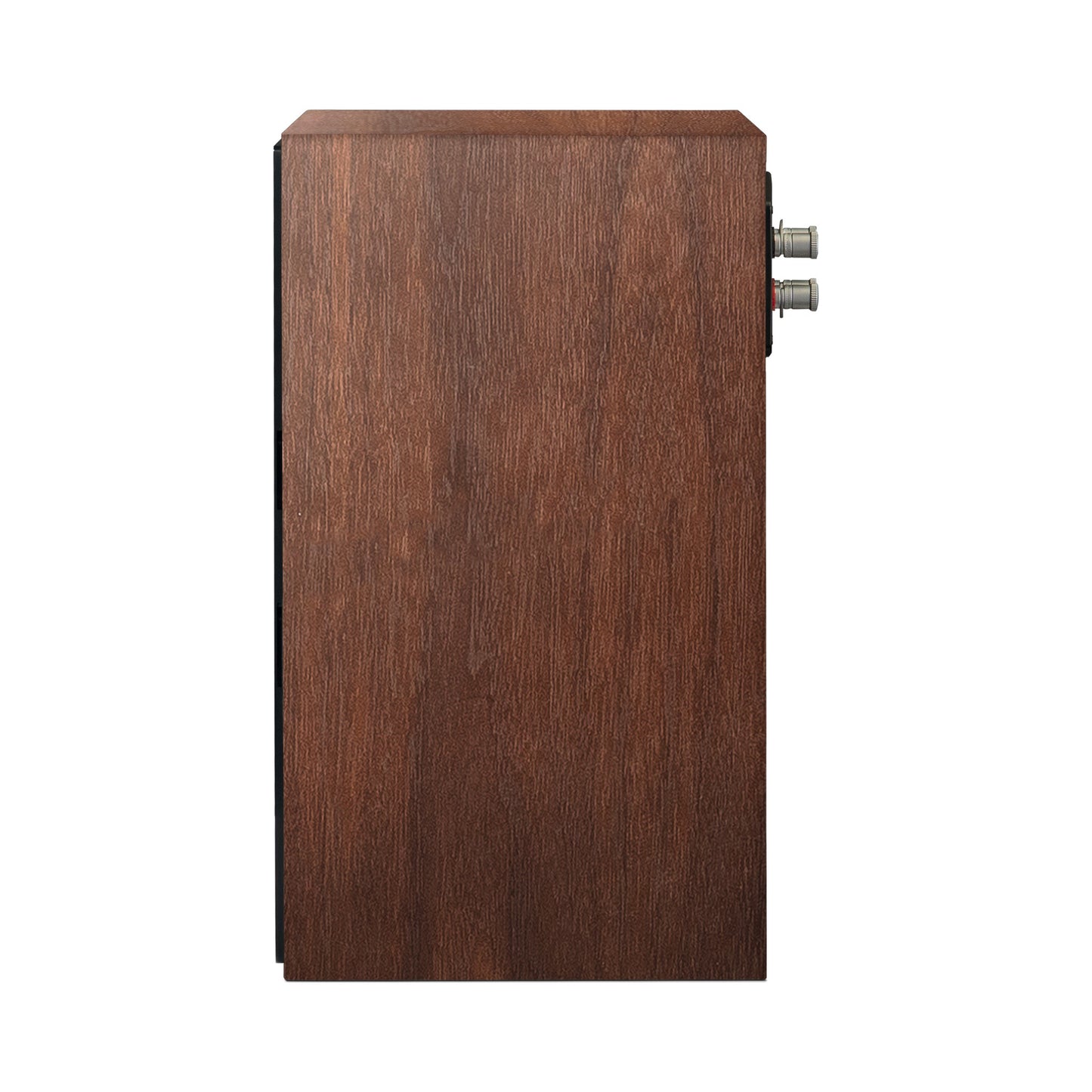 Paradigm Founder 70LCR Lautsprecher Seitenansicht aufrecht aufgestellt, Walnut