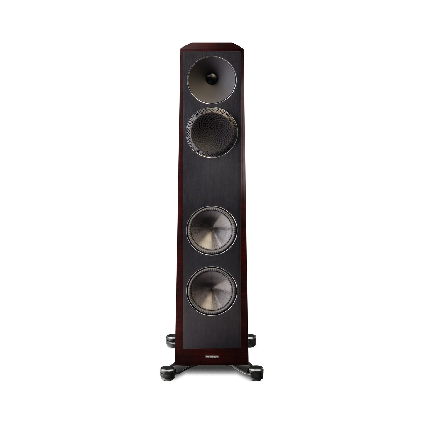 Paradigm Founder 80F Standlautsprecher Frontansicht, Midnight Cherry