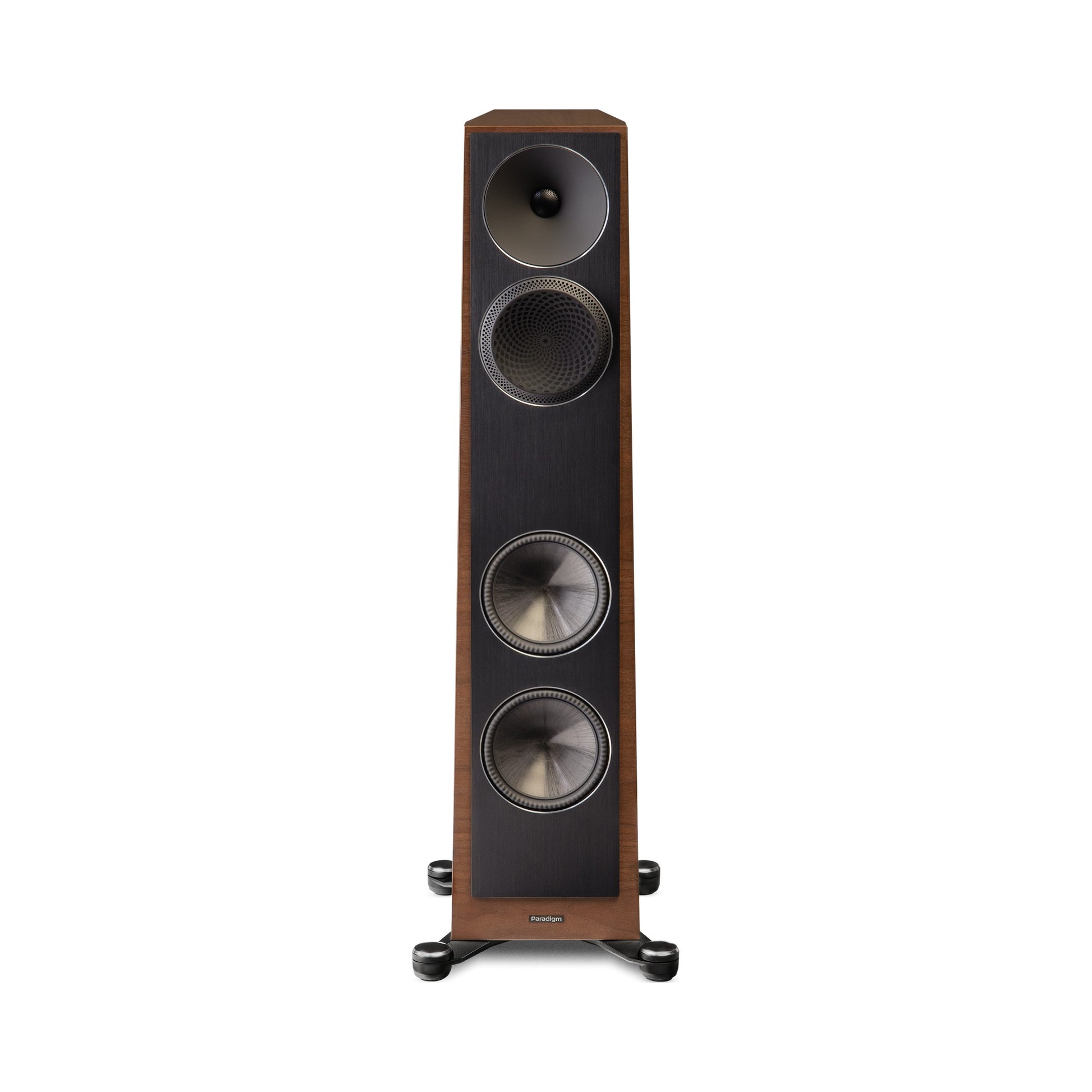 Paradigm Founder 80F Standlautsprecher Frontansicht, Walnut