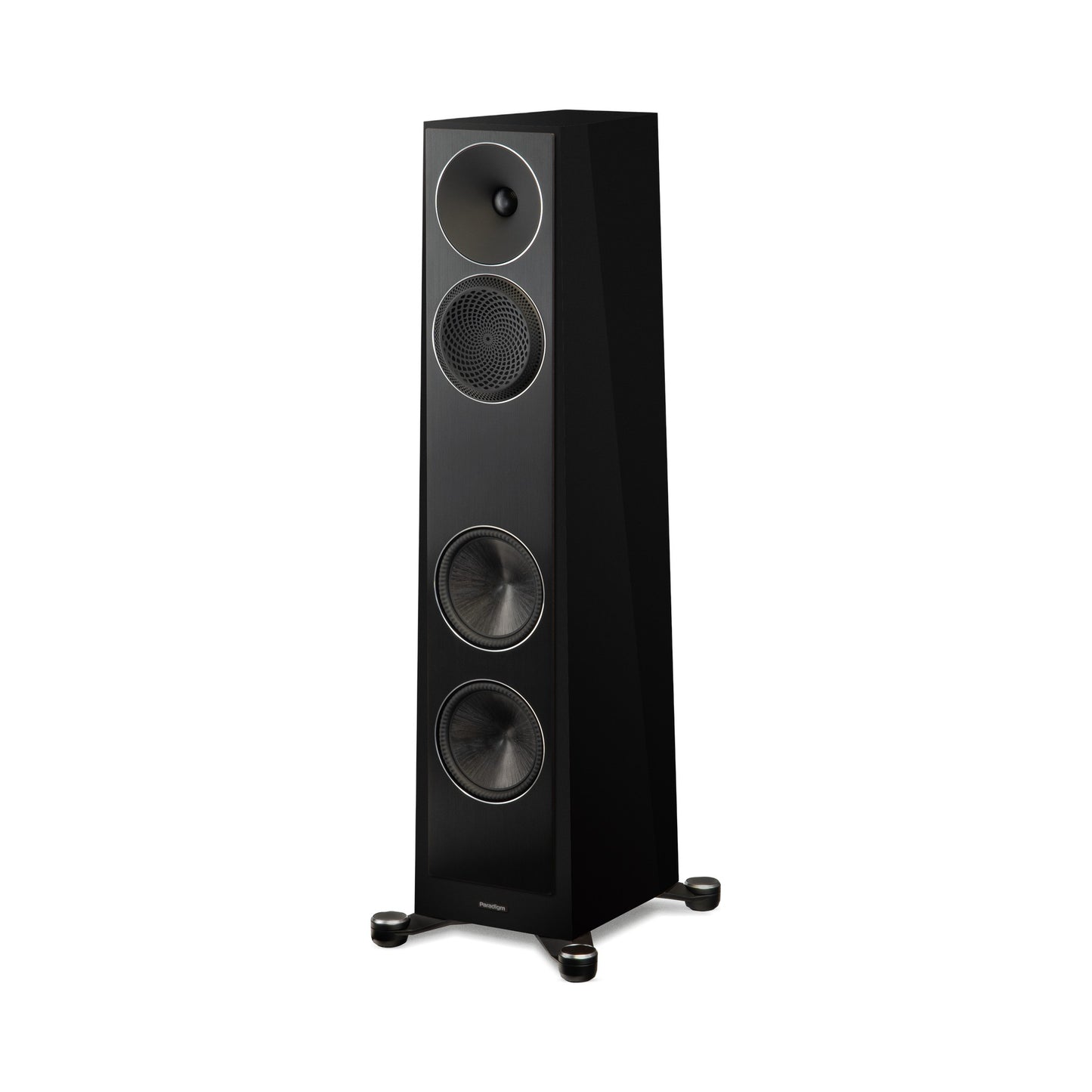 Paradigm Founder 80F Standlautsprecher Schrägansicht, Black Gloss