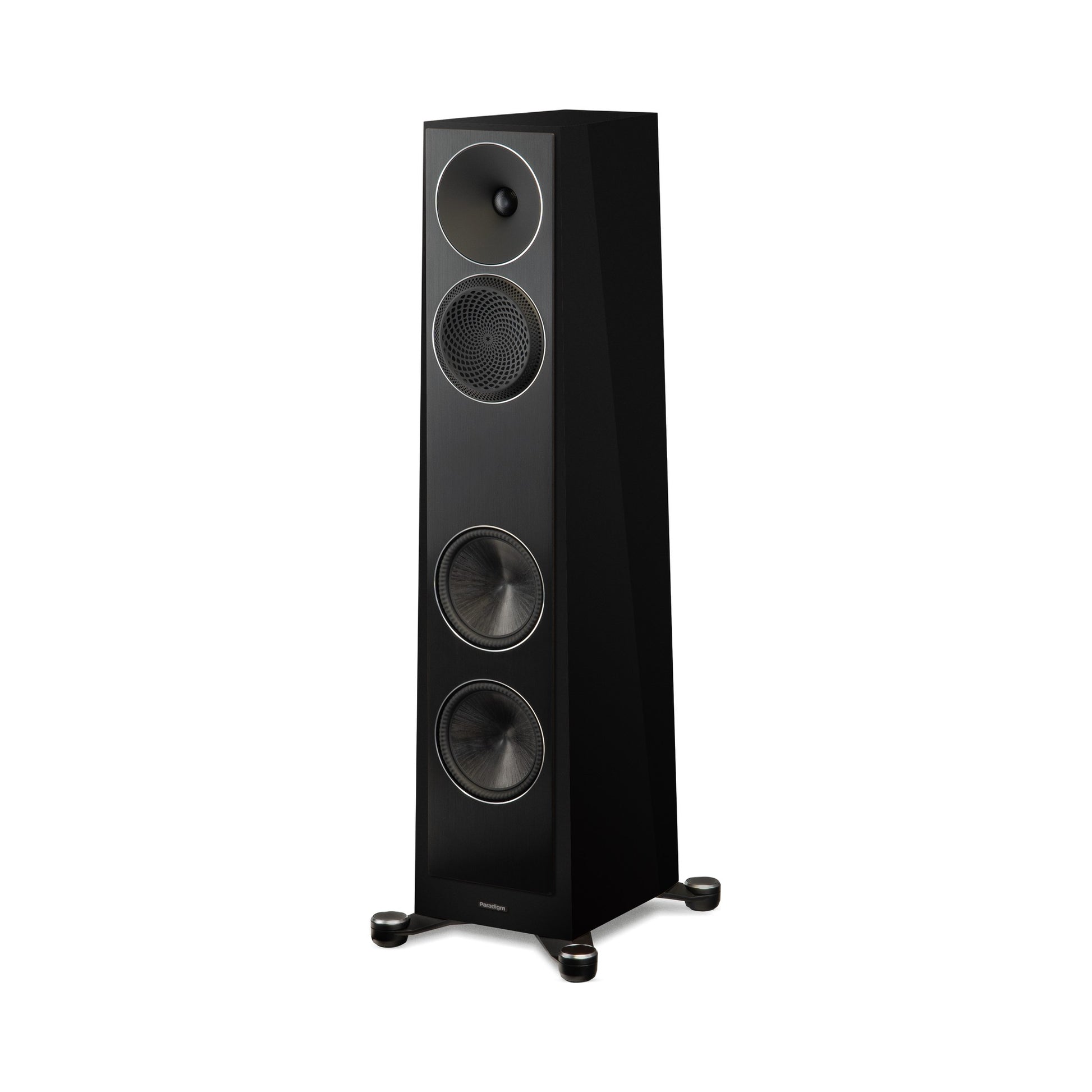 Paradigm Founder 80F Standlautsprecher Schrägansicht, Black Gloss