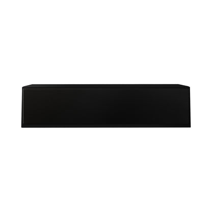 Paradigm Founder 90C Center-Lautsprecher Frontansicht mit montierter Abdeckung ohne Standfuss, Black Gloss
