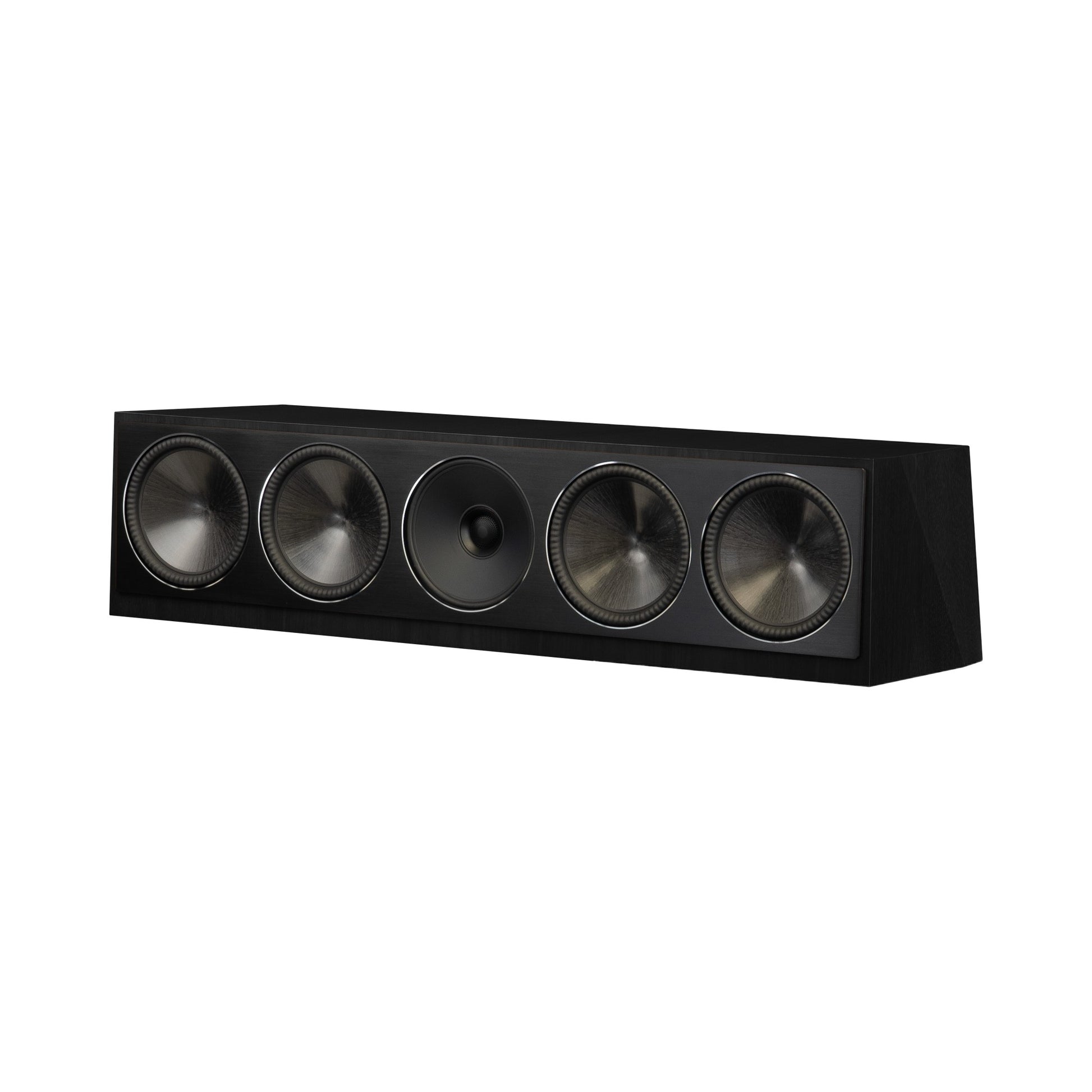 Paradigm Founder 90C Center-Lautsprecher Schrägansicht ohne Standfuss, Black Walnut