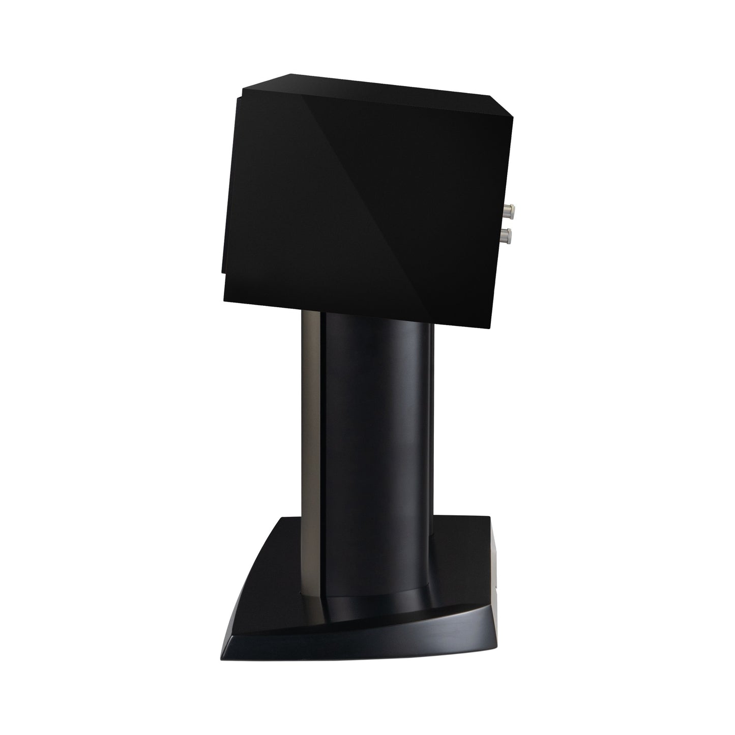 Paradigm Founder 90C Center-Lautsprecher Seitenansicht auf Standfuss, Black Gloss