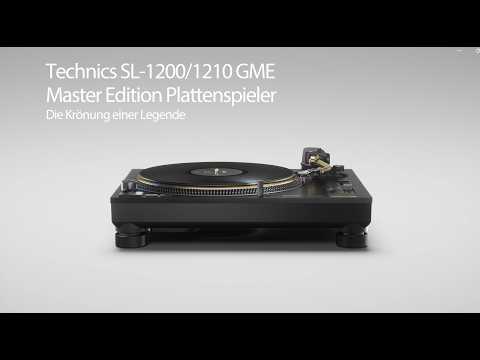 Technics SL-1200GME Master Edition Plattenspieler Produktvorstellung (offizielles Panasonic-Video)