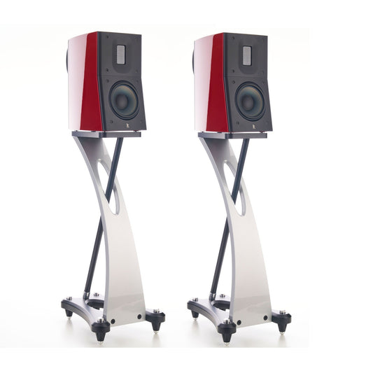 Raidho TD1.2 Signature Kompaktlautsprecher Stereopaar in roter Sonderfarbe