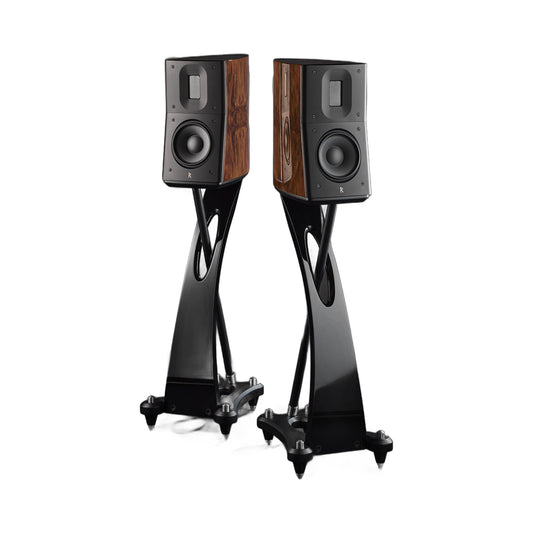Raidho TD1.2 Signature Kompaktlautsprecher Stereopaar in Walnut Burl