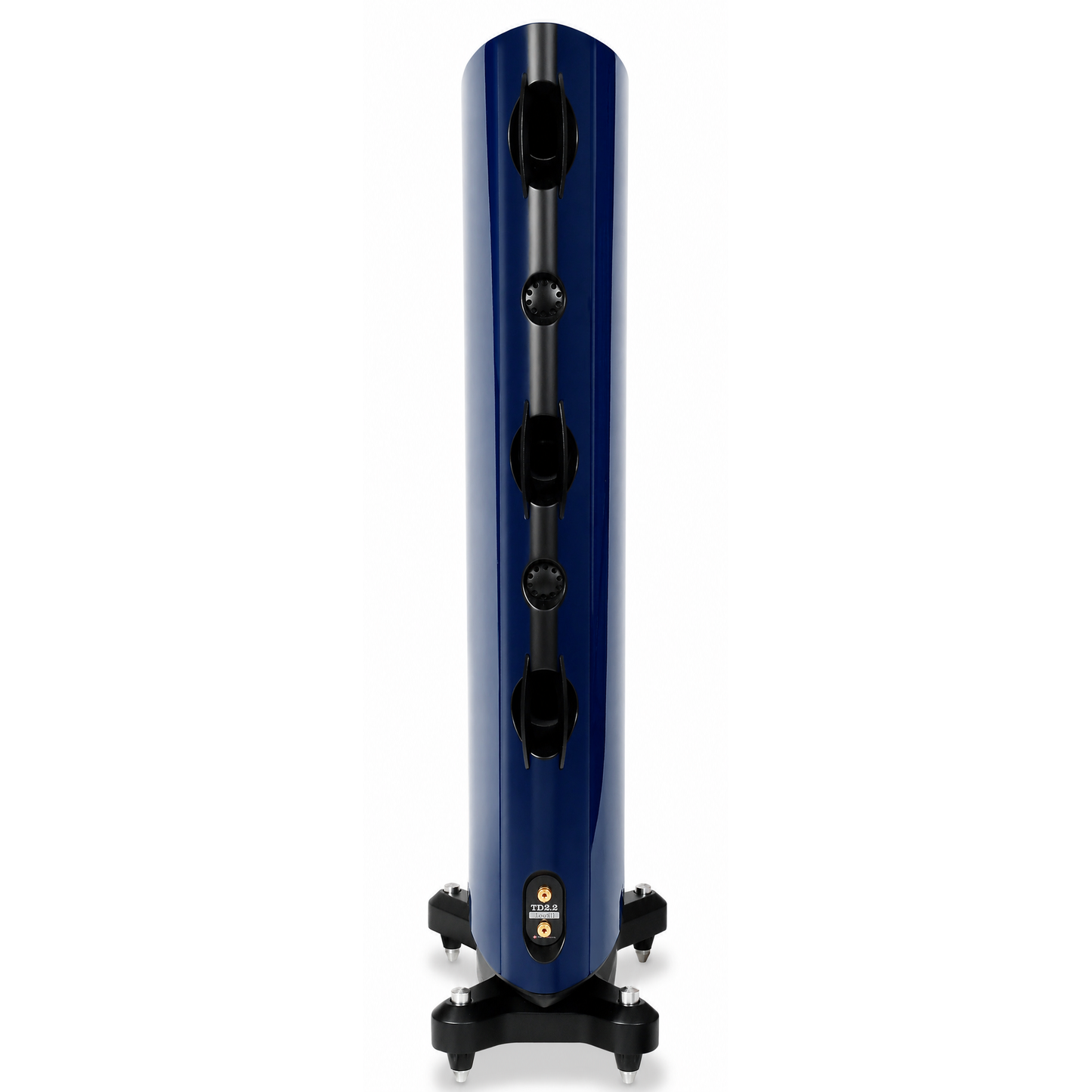 Raidho TD2.2 Signature Standlautsprecher Rückansicht in Royal Blue