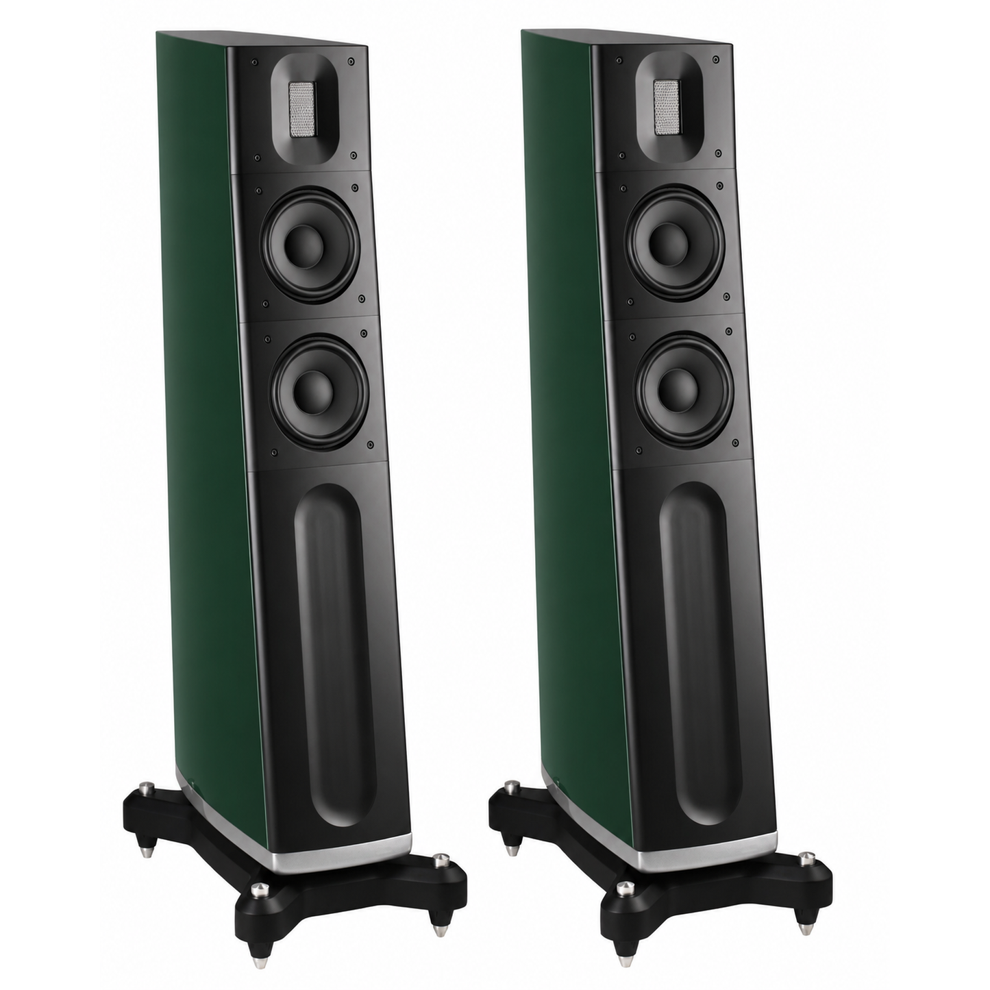 Raidho TD2.2 Signature Standlautsprecher Stereopaar in British Green