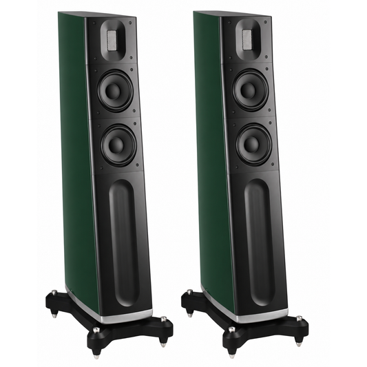 Raidho TD2.2 Signature Standlautsprecher Stereopaar in British Green