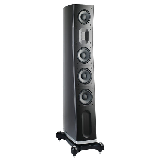Raidho TD3.2 Signature Standlautsprecher Frontansicht in grauer Sonderfarbe