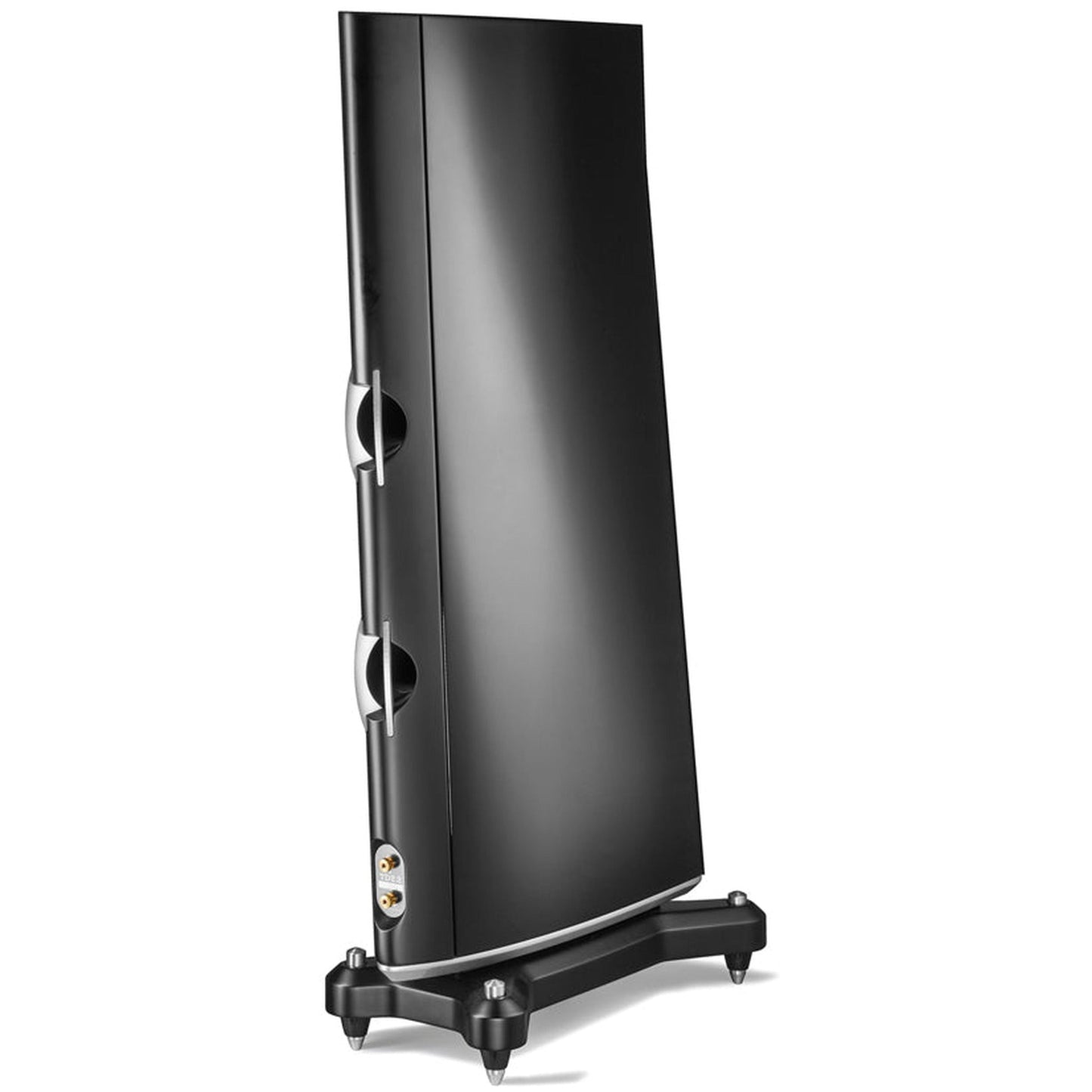 Raidho TD3.2 Signature Standlautsprecher Seitenansicht (zeigt Raidho TD2.2 Schwarz, weicht ab), Sonderfarbe