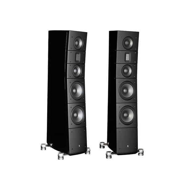 Raidho TD3.8 Standlautsprecher Stereopaar, Schwarz Hochglanz