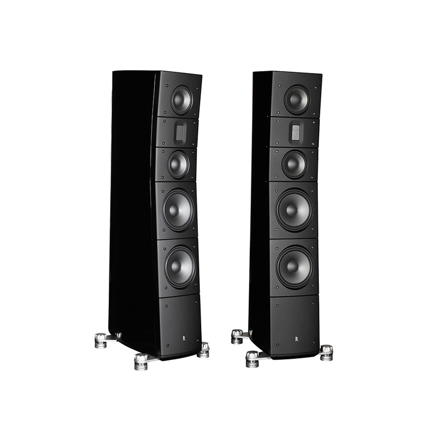 Raidho TD3.8 Standlautsprecher Stereopaar, Schwarz Hochglanz