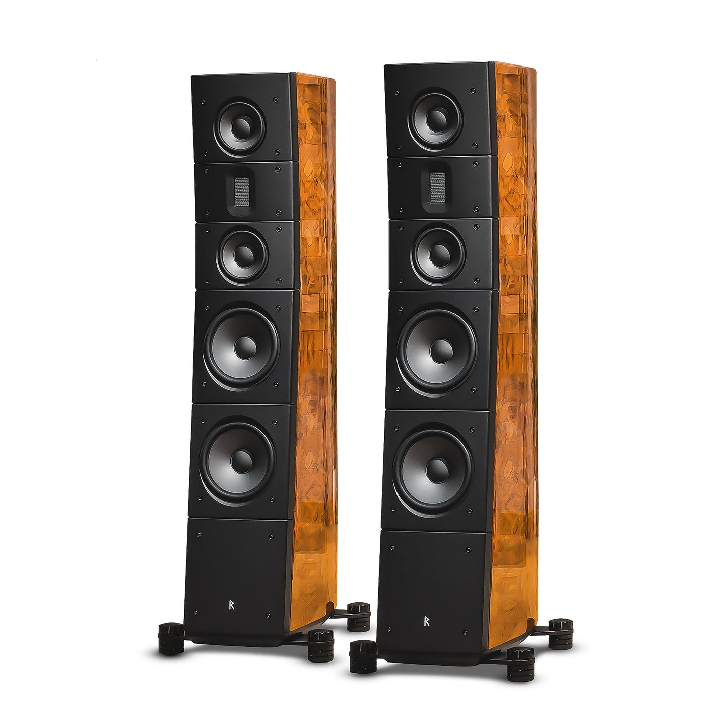 Raidho TD3.8 Standlautsprecher Stereopaar, Walnuss