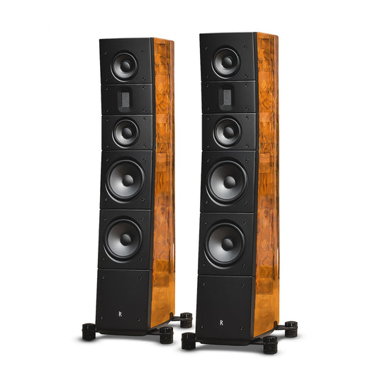 Raidho TD3.8 Standlautsprecher Stereopaar, Walnuss