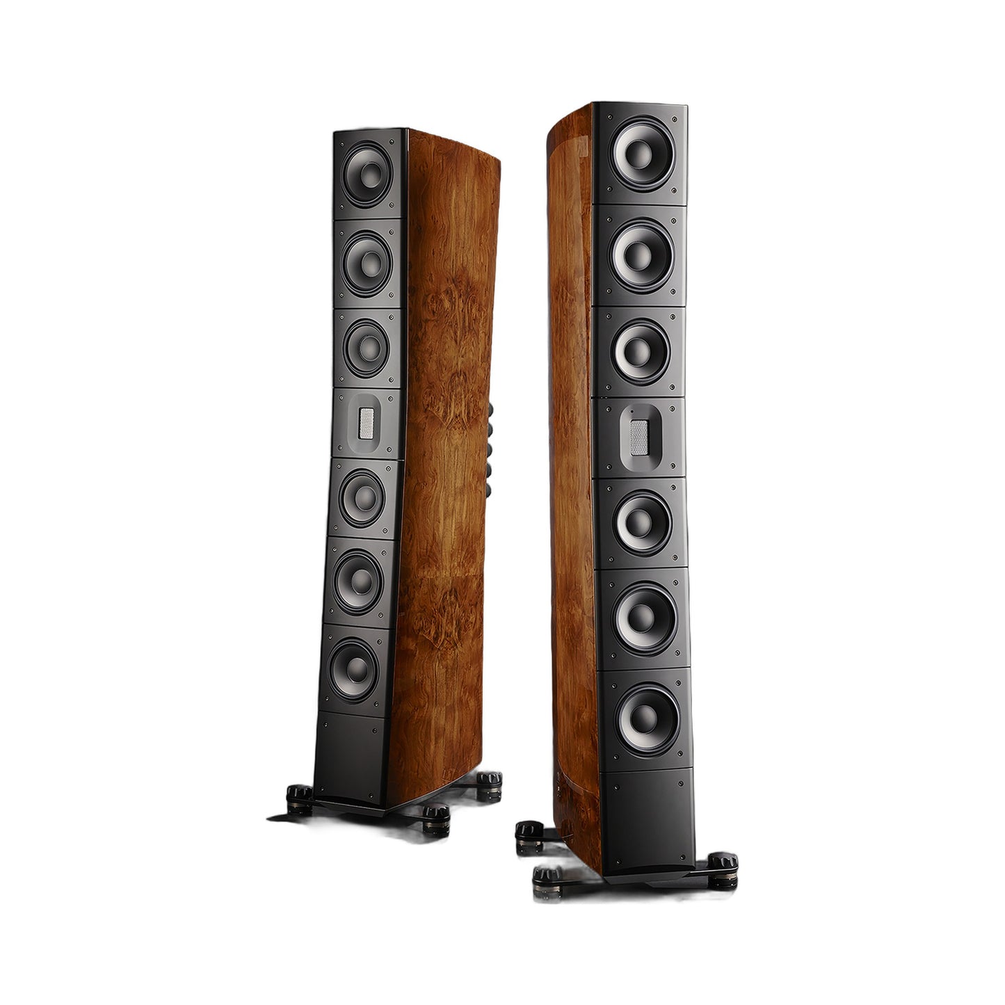 Raidho TD4.2 Standlautsprecher Stereopaar in Walnuss