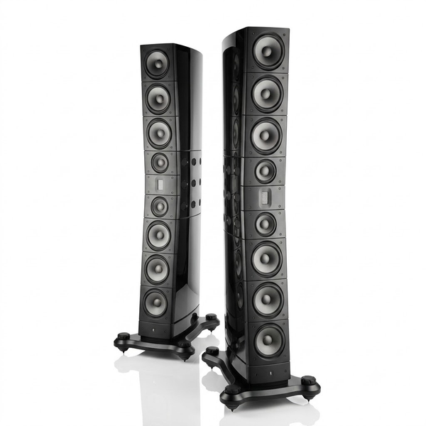 Raidho TD6 Standlautsprecher Stereopaar in Schwarz