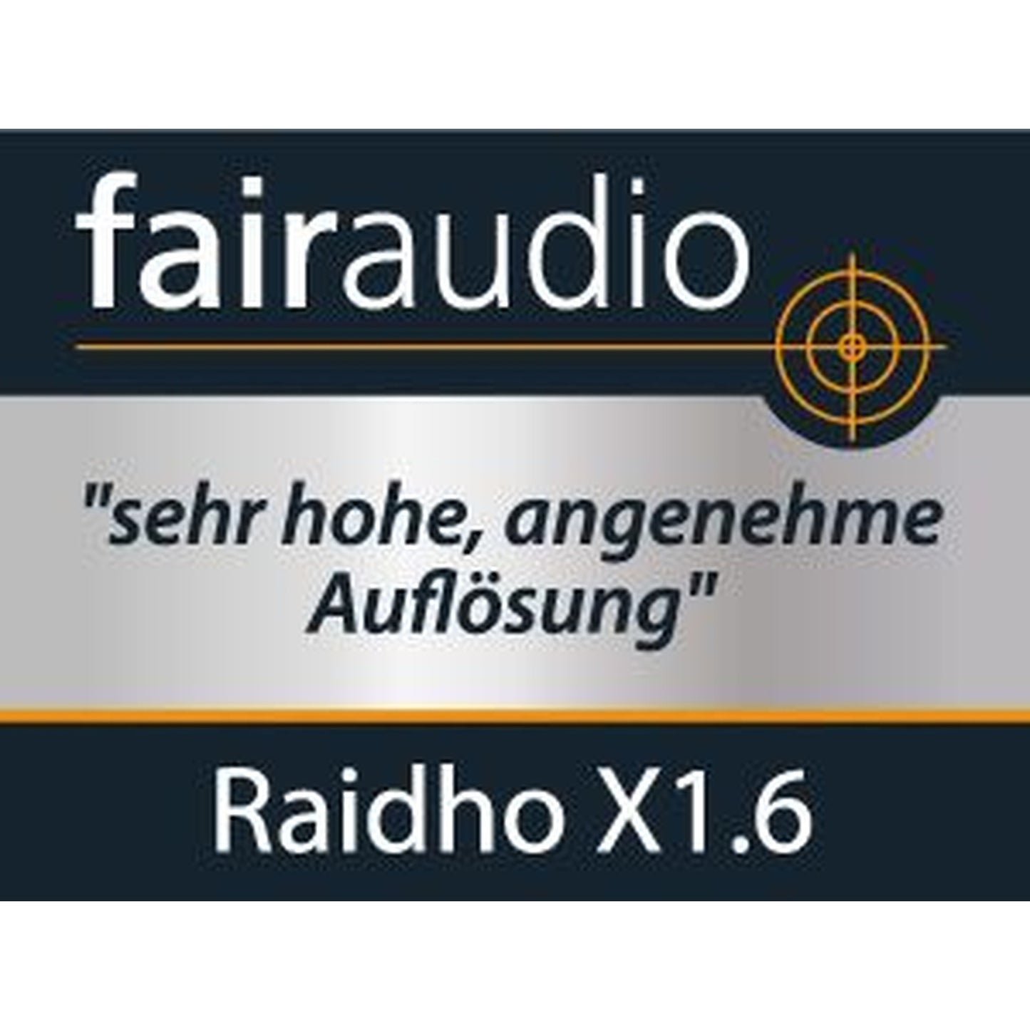 Raidho X1.6 Regallautsprecher, Auszeichnung fairaudio, Schwarz Hochglanz
