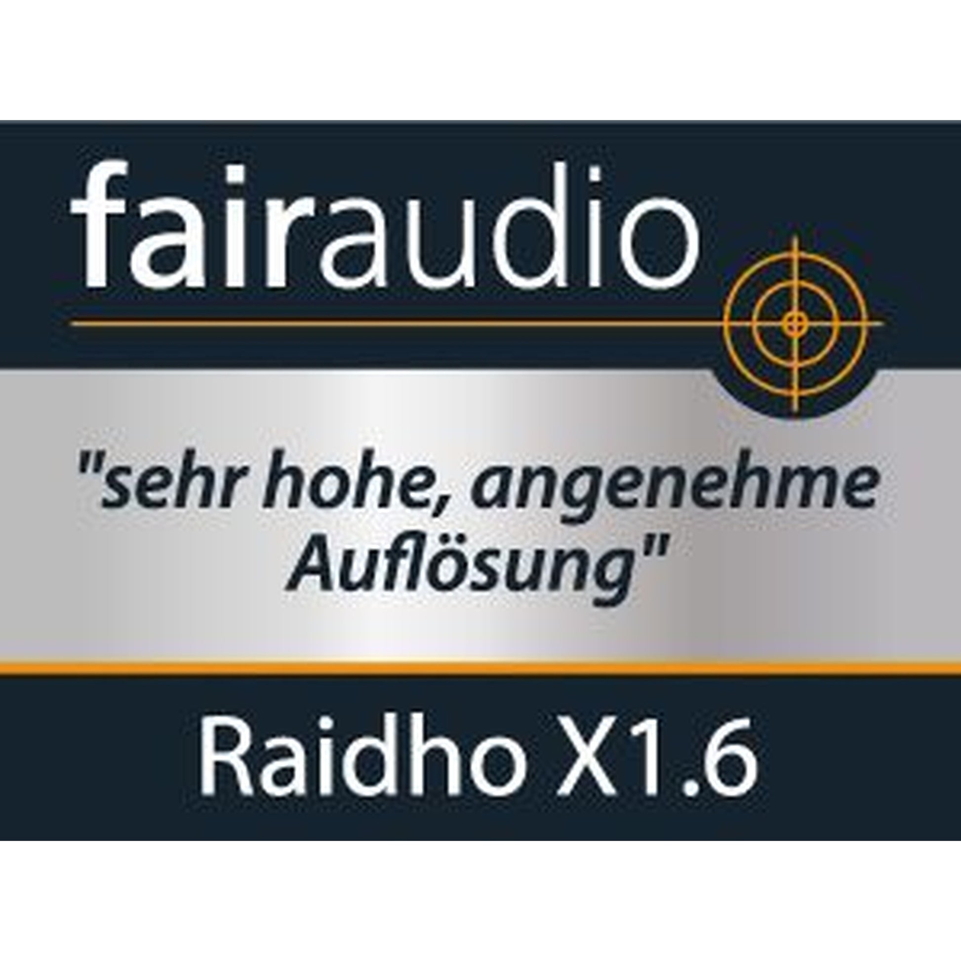 Raidho X1.6 Regallautsprecher, Auszeichnung fairaudio, Schwarz Hochglanz