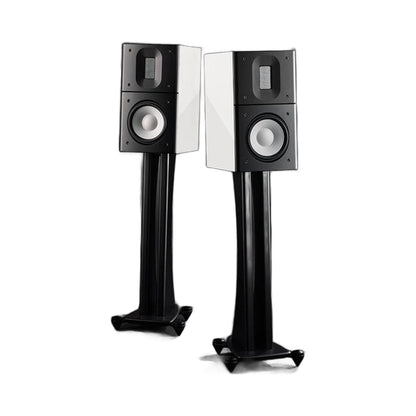 Raidho X1.6 Regallautsprecher Stereopaar in Weiss und Schwarz Hochglanz