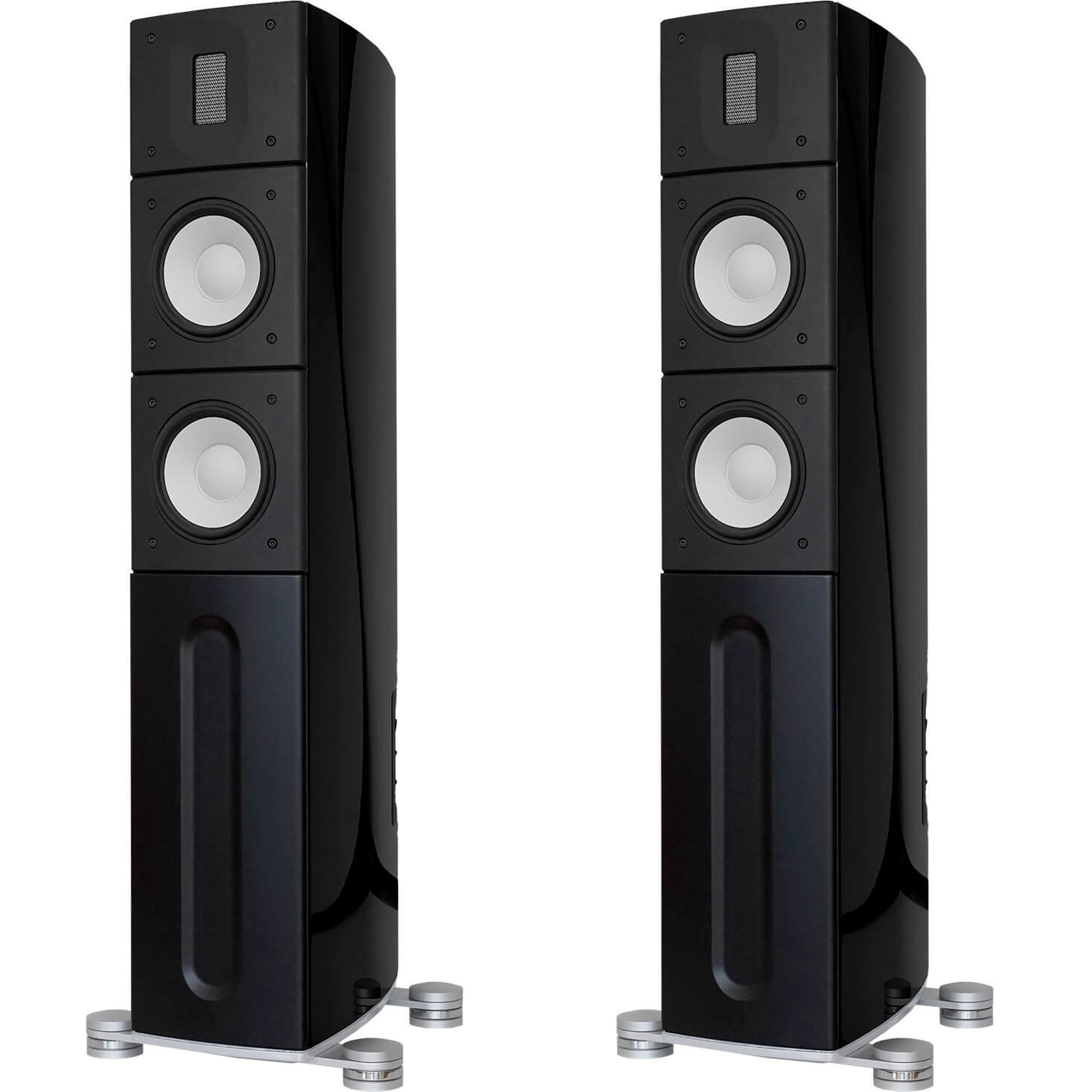 Raidho X2.6 Standlautsprecher Stereopaar in Schwarz Hochglanz
