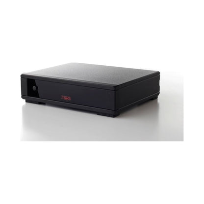 Rega Fono MM MK5 Phono-Vorverstärker, Schrägansicht von der gegenüberliegenden Seite