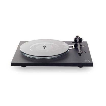Rega Planar 6 Plattenspieler, Schwarz, Seitenansicht