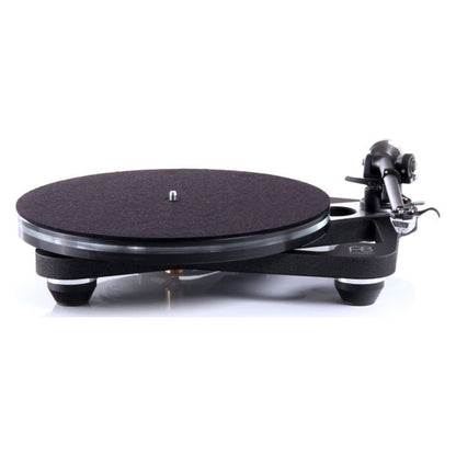 Rega Planar 8 Plattenspieler, Schwarz, Seitenansicht