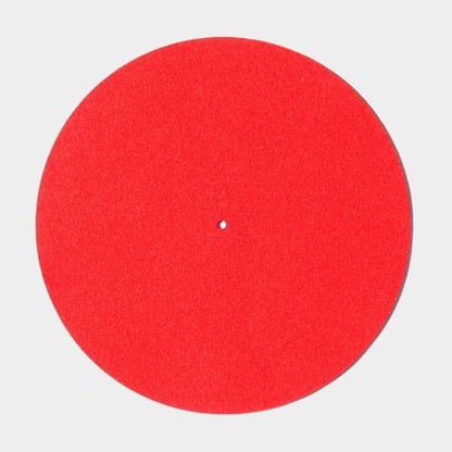 Rega Plattenteller-Matte Farbvariante Rot
