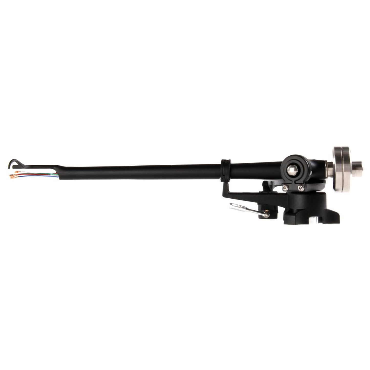 Rega RB880 Tonarm Seitenansicht, mattschwarz lackiert